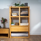 Load image into Gallery viewer, Solid Wood Double Storage Unit | Reclaimed Timber Style
