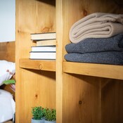 Load image into Gallery viewer, Solid Wood Double Storage Unit | Reclaimed Timber Style
