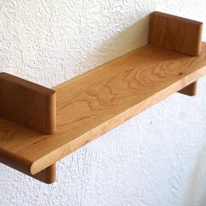 Handmade Wooden Floating Shelf , Home Decor Items