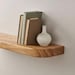 Load image into Gallery viewer, Luxury Floating Shelves Solid Teak Wood Wall Shelf for Books and home decor
