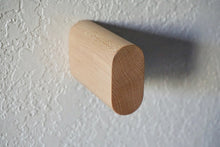Load image into Gallery viewer, Handmade Wood Wall Peg, Wooden Hanging Hooks, Wall Mounted Entry Coat, Bag, Towel Hooks, Wooden Wall Hook - Set of 3
