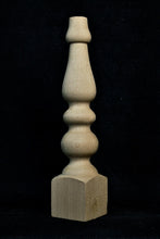 Load image into Gallery viewer, Set of 4 Farmhouse Chair Bench Raw Legs , Wooden handcrafted Table Legs, Natural Wood
