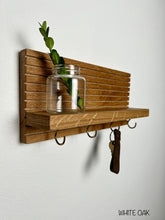 Load image into Gallery viewer, Premium Wooden Home decor, Solid Wood Entryway Organizer | Key Holder | Sunglasses Holder |
