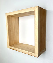 Load image into Gallery viewer, Premium Wooden Home Decor , Solid Wood Cube Floating Shelf | Hardwood | Minimalist
