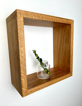 Load image into Gallery viewer, Premium Wooden Home Decor , Solid Wood Cube Floating Shelf | Hardwood | Minimalist

