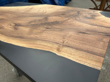 Load image into Gallery viewer, Resin and Wood Black Epoxy resin table
