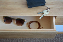 Load image into Gallery viewer, Wooden Floating shelf with Drawers , Solid Wood Floating Shelf with 2 drawers
