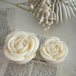 Rose Candle (2 pc), Flower Candles, Rose Candle, Bridesmaid Gift, Wedding gift, Blooming Rose, House warming Gift, Home Decor, Mother's Day