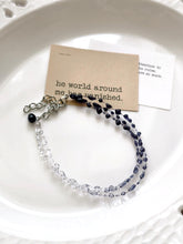 Load image into Gallery viewer, Handmade Resin Black Dew Bracelet, Rain Drop Bracelet, Unique Birthday Gift
