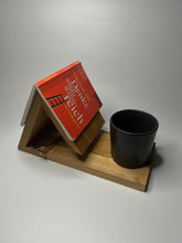Load image into Gallery viewer, Luxury Premium Natural Wooden Handmade customizable book rest | Book stand | Gift | Bedside book holder | Reading bookshelf | Rustic modern design, Wood Craft
