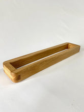 Load image into Gallery viewer, Wooden Towel Bar - Minimal Wood Bathroom Towel Rack/Rod, solid wood Bathroom towel Hook,

