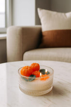 Load image into Gallery viewer, Pumpkin Candle, Handmade Soy Wax Autumn Scented Candle, Fall Home Décor Gift
