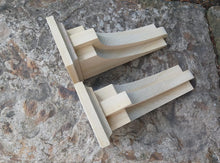 Load image into Gallery viewer, Handcrafted Wooden Corbel Set Pack of 2
