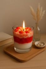 Load image into Gallery viewer, Magnolia Candle, Handmade Romantic Soy Wax Candle, Valentine’s Day Gift for Her
