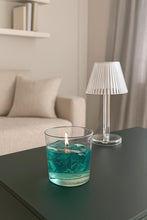 Load image into Gallery viewer, Ocean Gel Candle, Handmade Blue Decorative Candle, Coastal Beach Home Décor Gift
