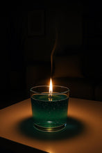 Load image into Gallery viewer, Ocean Gel Candle, Handmade Blue Decorative Candle, Coastal Beach Home Décor Gift
