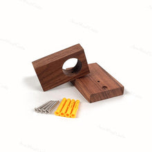 Load image into Gallery viewer, Curtain Bracket , Curtain Pole Bracket, Solid Wood Bracket , Curtain Rod Holder, Wooden Bracket, Solid Wood - Pack of 2
