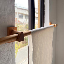 Load image into Gallery viewer, Wooden Curtain Bracket,Solid Wood Bracket, Curtain Bracket, Curtain Rod Bracket, Curtain Rod Holder - Pack of 2

