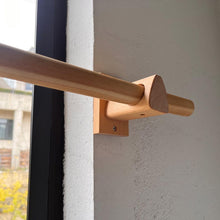 Load image into Gallery viewer, Wooden Curtain Bracket,Solid Wood Bracket, Curtain Bracket, Curtain Rod Bracket, Curtain Rod Holder - Pack of 2
