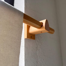 Load image into Gallery viewer, Wooden Curtain Bracket,Solid Wood Bracket, Curtain Bracket, Curtain Rod Bracket, Curtain Rod Holder - Pack of 2
