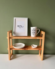 Load image into Gallery viewer, Handmade Pure Solid Wood, Natural Wooden Shelf | Handmade Home Organizer
