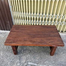 Load image into Gallery viewer, Solid wood square coffee table handmade carved custom reclaimed table furniture decor home
