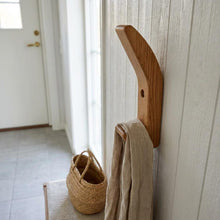 Load image into Gallery viewer, Modern wall hook - Made of solid wood, Wooden Wall Hook - Pack of 3
