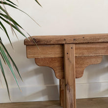 Load image into Gallery viewer, Rustic Handmade Vintage Bench 38", End of Bed Bench
