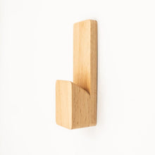 Load image into Gallery viewer, Luxury Wall Hooks , Bathroom Hooks | Designer Wall Hooks | Heavy Duty Towel Hooks | Waterproof Restroom Hooks | Solid Wood Hooks for Wall - Pack of 3
