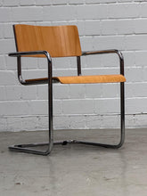 Load image into Gallery viewer, Stainless Steel Premium Chair for Home or Restaurant |Italian modernist armchair | tubular steel and wood base - Pack of 2
