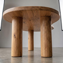Load image into Gallery viewer, Organic Teak Wood Coffee Table – Sculptural Modern Japandi Living Room Furniture
