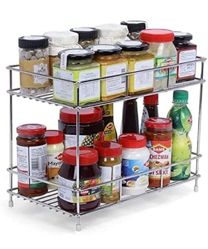 kitchen pantry storage, steel, multipurpose storage organizer for kitchen, kitchen sugar or masala box organizer BNA