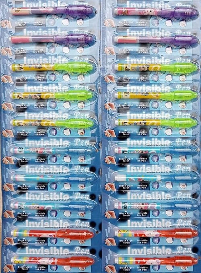 Invisible Magic Pen With Uv-Light, Return Gift for kids Birthday