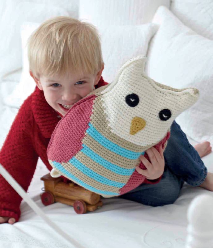 Bhavya's Big Handmade Woolen Owl Making DIY Crochet Kit, Crochet Material Kit with Yarn, Crochet Needles, Tools & Accessories, Crochet Kit Starter, Crochet Beginners Kit, Crochet Tutorial, Yarn Craft Kits for Adults