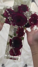 Load and play video in Gallery viewer, Resin Cross Flower Preservation, Memorial Cross Floral Preservation | Cross Flower Preservation | Bouquet Flower Preservation | Memorial Flowers
