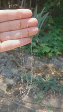 Load and play video in Gallery viewer, Handmade Resin Jewellery Rain Drop Earrings, Raindrop earrings, Handmade long raindrop earrings, Water drop jewelry
