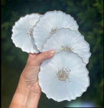 Load image into Gallery viewer, Bulk Order For New Year and Christmas, Resin Coasters with any design and theme, beach, flowers ,stones ,pearls, give aways for any occasion at most affordable prices and quick delivery - Pack of 10
