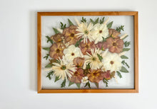 Load image into Gallery viewer, Resin pressed flowers Preserved frame, epoxy flower frame , real flower frames
