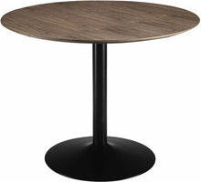 Load image into Gallery viewer, Round Table with Black Metal legs - Height 30 Inch , Diameter 20 Inch (Customization Available)
