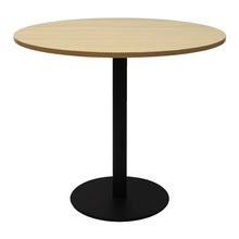 Load image into Gallery viewer, Round Table with Black Metal legs - Height 30 Inch , Diameter 20 Inch (Customization Available)
